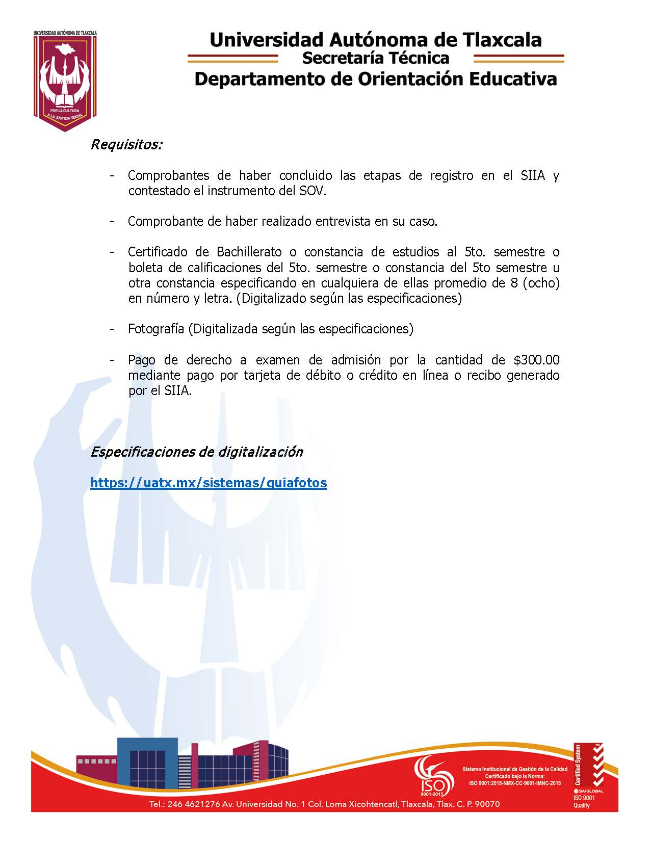 Admision Uatx